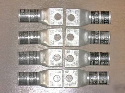 Burndy # YA26L2, hylug compression lug, pack of 8