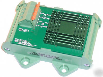 Dc power supply: car, boat, rv. optional din rail mount