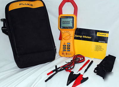 Fluke model 355 clamp on ammeter 2000A rms