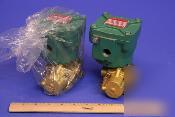 New asco WPKF8344A70 4-way solenoid valve 120V lot 2PCS 