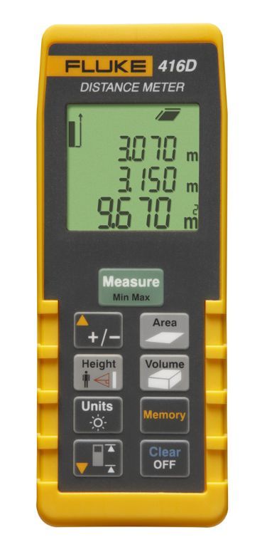 New fluke 416D laser distance meter w/ backlight 