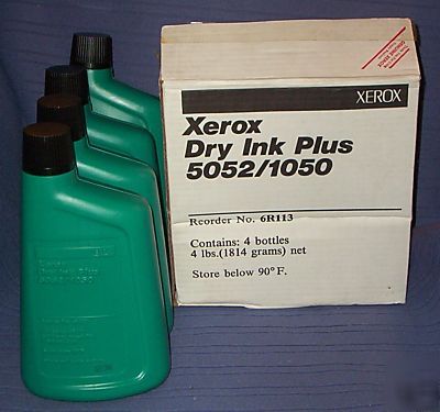New genuine xerox 6R113 dry ink toner 4 bottles box
