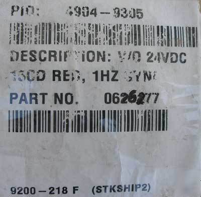 New simplex 4904-9305 quick alert fire alarm strobe