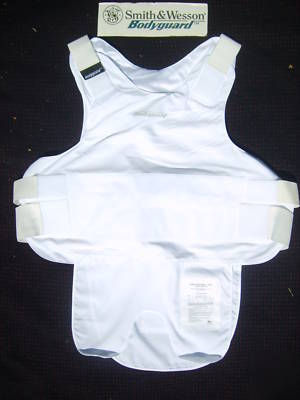Smith & wesson bodyguard armor carrier mens white + 2XL