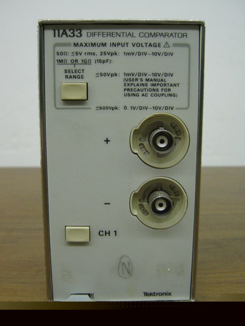 Tektronix tek 11A33 diff comparator