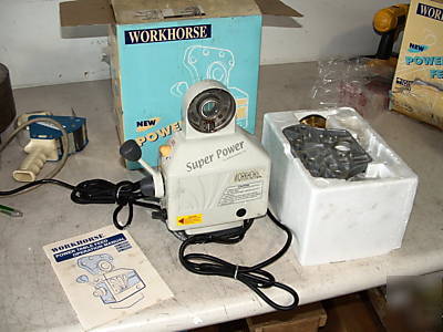 Workhorse axis powerfeed for bridgeport & vertical mill