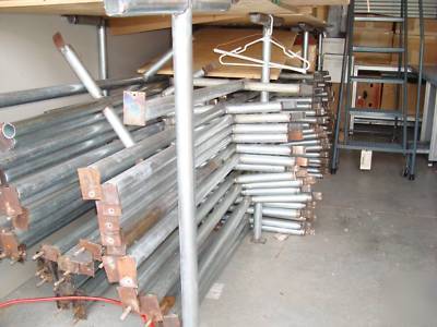 Steel tube galvanized chain-link fences-welding-racks