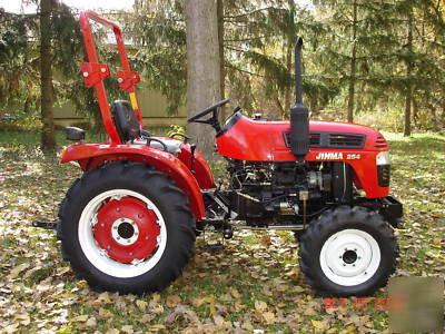 2010 jinma jm-254 tractor 4WD 3 cyl diesel 540/1000 rpm