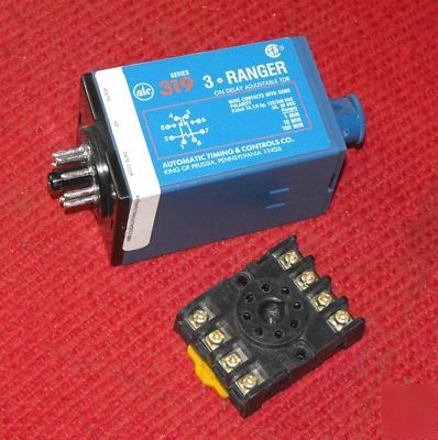 Atc - series 319 - 3-ranger, on-delay adjustable timer