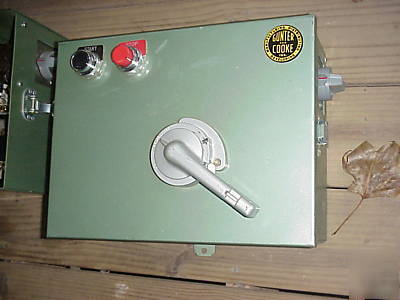 Cutler hammer size 1 motor starter reversible switch