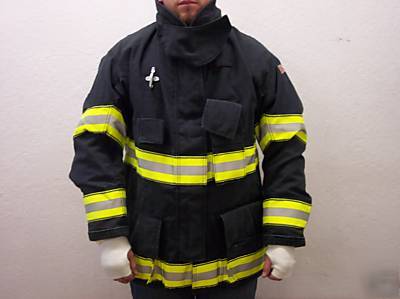 Globe BAS1 black advance turnout coat, multiple sizes