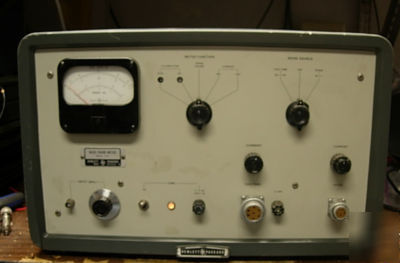 Hp 342A noise figure meter **as-is**--works? (2 ea)