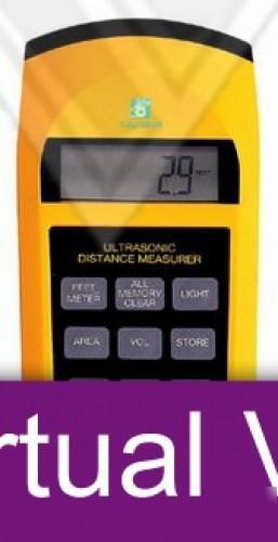 New brand ultrasonic laser pointer distance meter * *