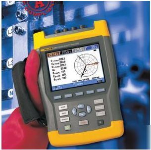 New fluke 435 3PH power quality analyzer kit - /sealed