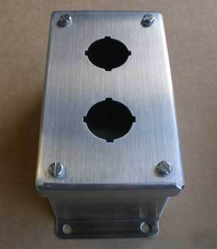 Rittal electromate E2PBSS 2 hole pushbutton enclosure