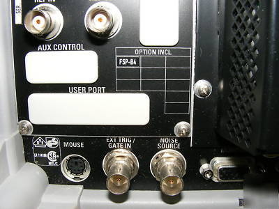 Rohde & schwarz r&s FSP30 , 30GHZ spectrum analyzer