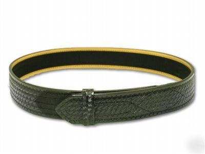 Sam browne leather velcro belts gould & goodrich 40