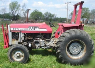 1979 massey ferguson 275 diesel tractor 4 cyl 67 hp