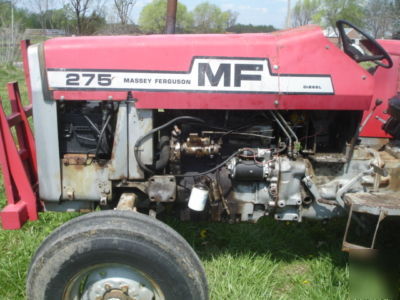 1979 massey ferguson 275 diesel tractor 4 cyl 67 hp