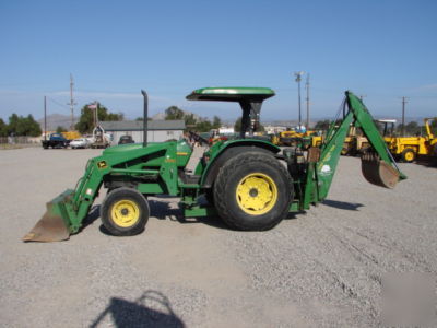 1995 john deere 5400 loader backhoe