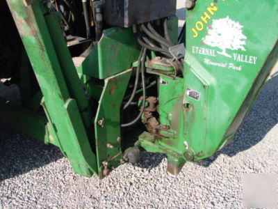 1995 john deere 5400 loader backhoe