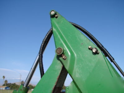 1995 john deere 5400 loader backhoe