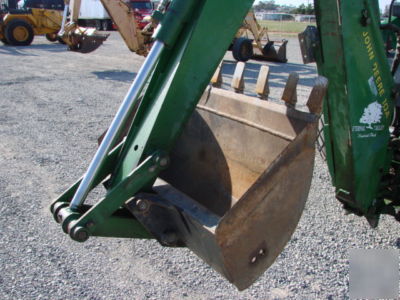 1995 john deere 5400 loader backhoe