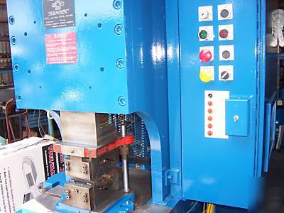 2002 manchester hydraulic hose crimping maching