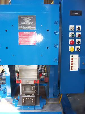 2002 manchester hydraulic hose crimping maching