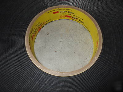 3M 4949 vhb tape 1 inch x 36 yards black 2 rolls