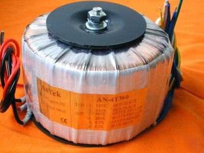 800V ct 400V 400VA toroid tube amp transformer 70V tap