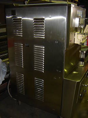 Coldelite 2 flavor, twist ice cream machine watercool