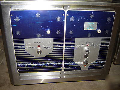 Coldelite 2 flavor, twist ice cream machine watercool