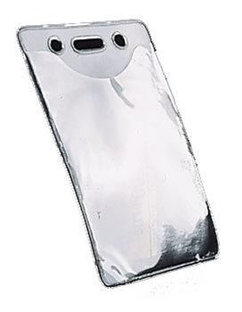 Deluxe vertical id card holder