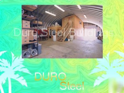 Duro steel horse barn 32X50X17 metal shop kit building 