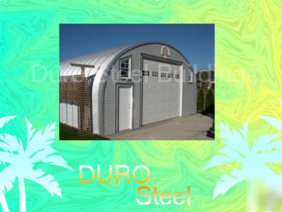 Duro steel horse barn 32X50X17 metal shop kit building 