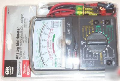 Gardner bender analog multimeter 7 functions gmt-319
