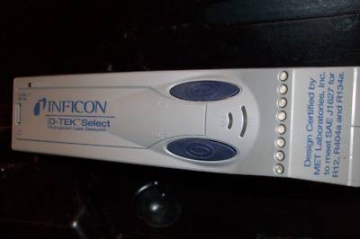 Inficon d-tek select refrigerant leak detector used buy