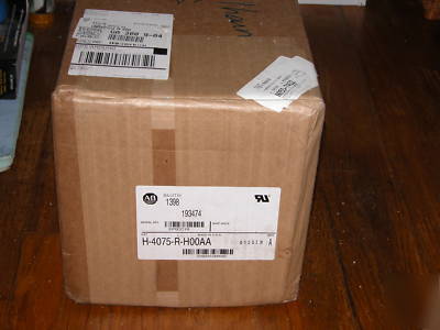 New allen bradley brushless servo motor h-4075-r-H00AA