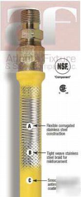 New dormont countertop equipment gas connector kit 24