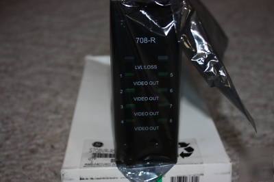 New ge S708VR-rst 8 channel cctv video fiber receiver ** 