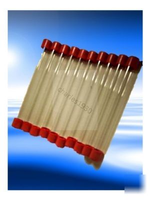 Usa tube clear plastic storage tubes 7/8