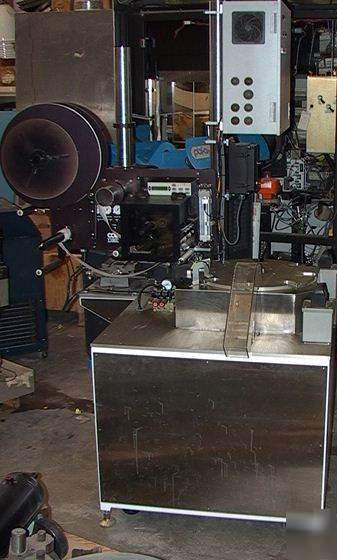 Zebra Z173-R01 pax automatic label machine 3-reel