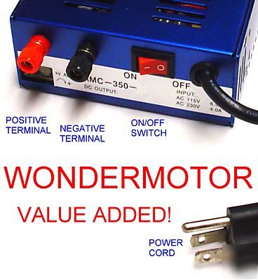 12V power supply 13.5V dc 26A adjustable +/- 5% 12VDC