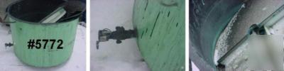 175 gal mix tank - c/s - 44 in. dia. x 29.5 in #5772