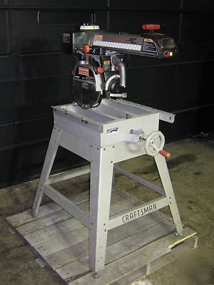 Craftsman professional laser trac 10 in. radial arm saw