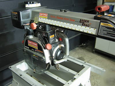 Craftsman professional laser trac 10 in. radial arm saw