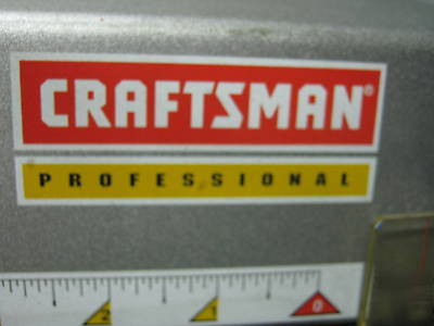 Craftsman professional laser trac 10 in. radial arm saw