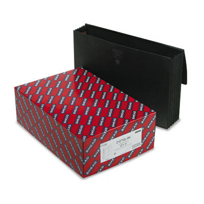 Extra-wide 5 in expansion wallets black, 10/box