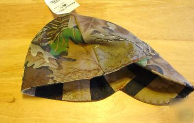 Forest advtg camo/striped welding hat hats cap hotties